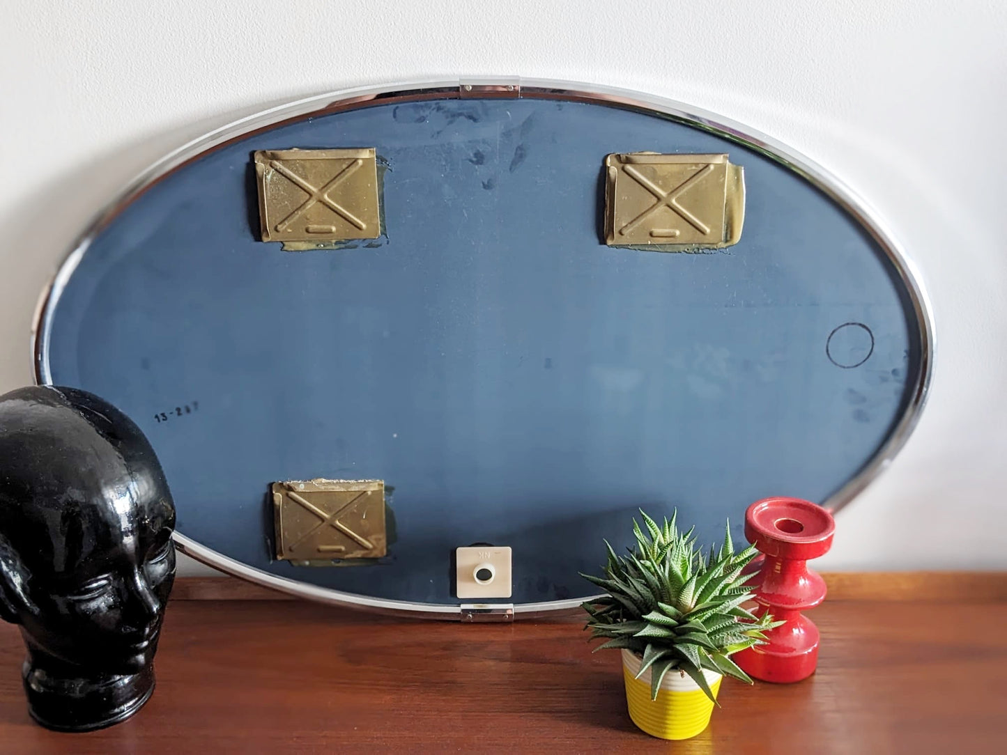 Miroir ovale Space Âge