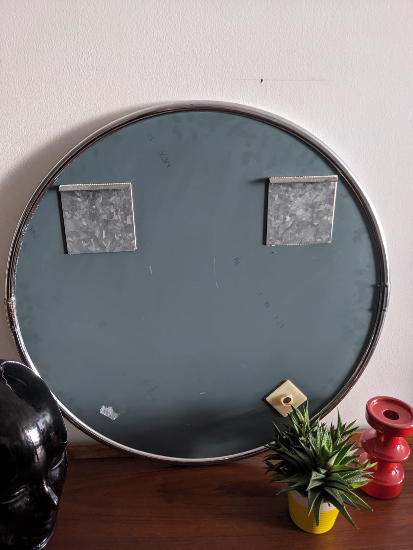 Miroir rond Space Âge