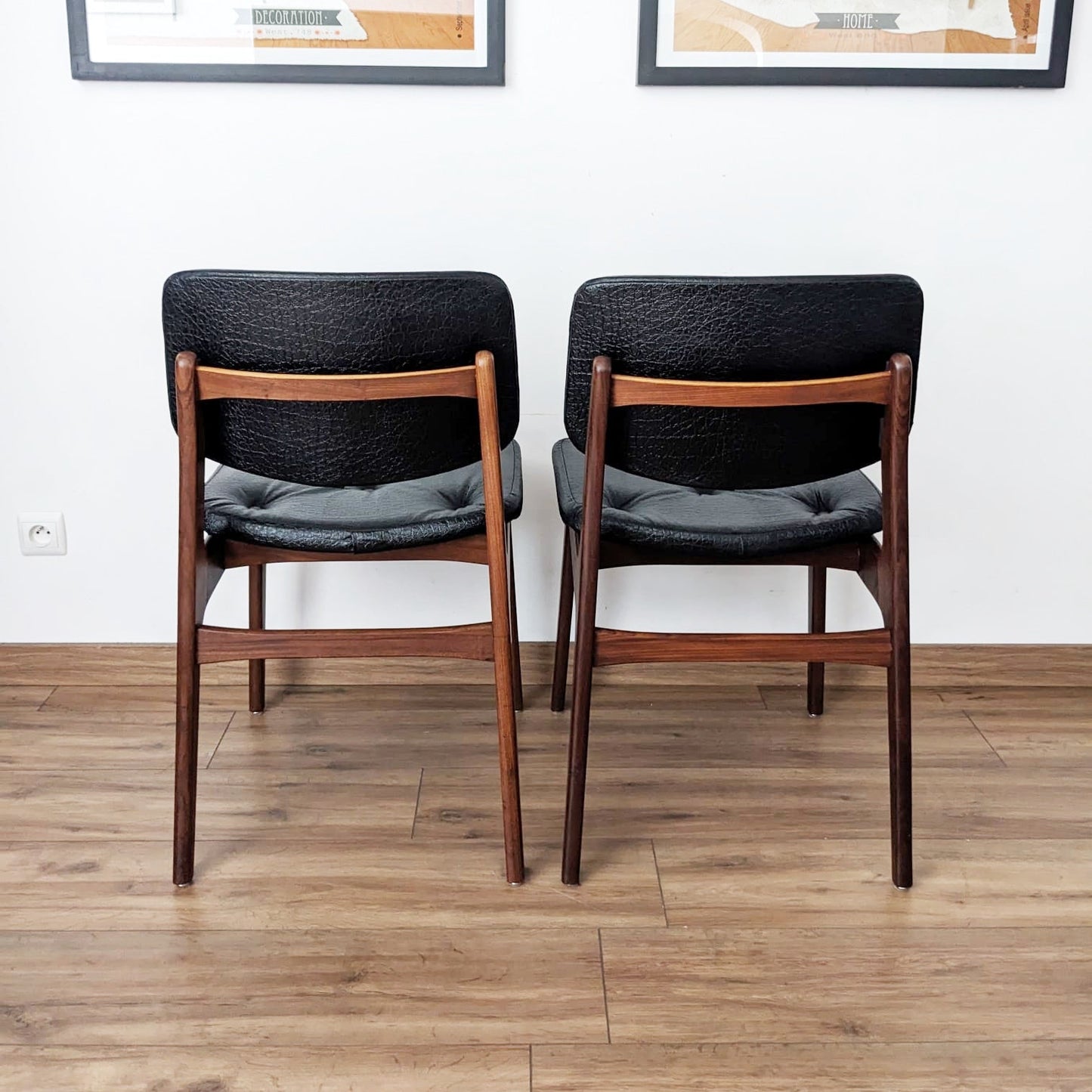 6 chaises des années 70
