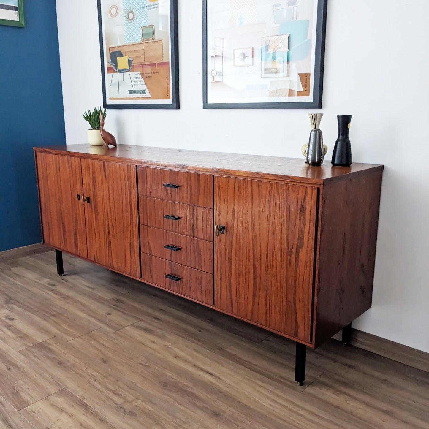 Enfilade vintage des années 60