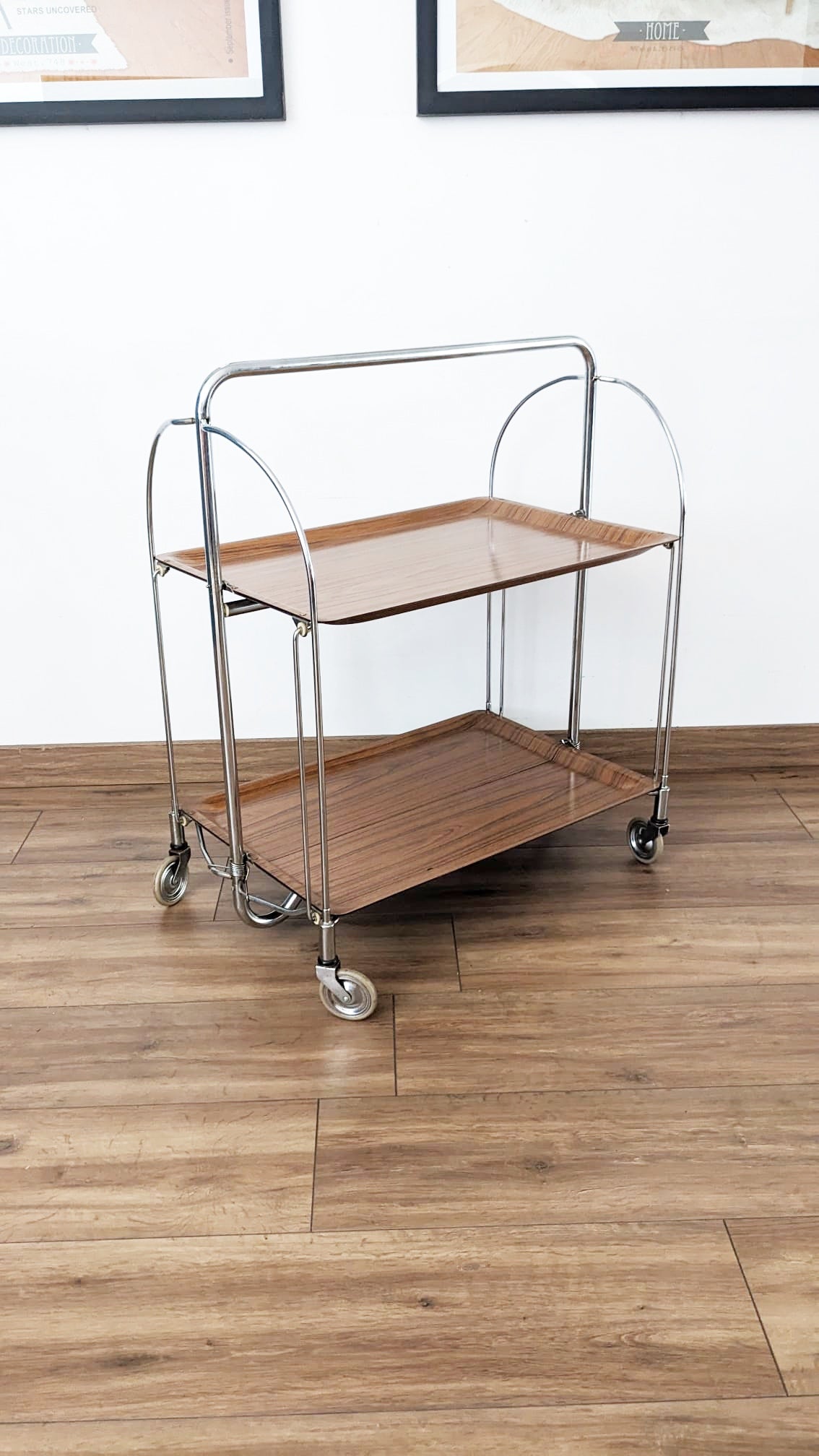 Desserte pliante vintage