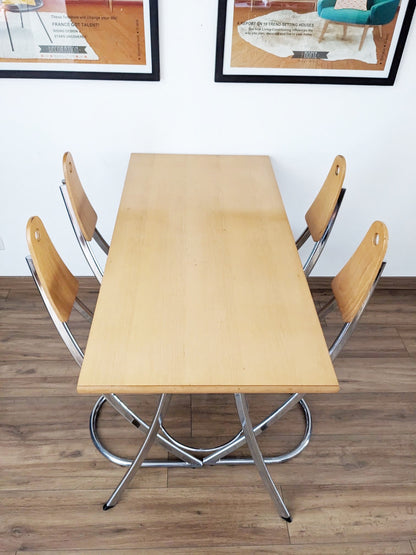 Ensemble table et 4 chaises MIRIMA collection Aria