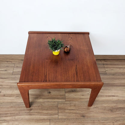 Table basse carré par Arne Wahl Iversen 60's