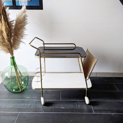 Desserte avec porte revues des années 60