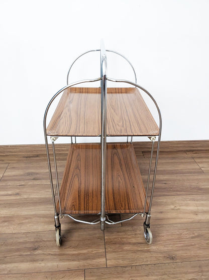 Desserte pliante vintage