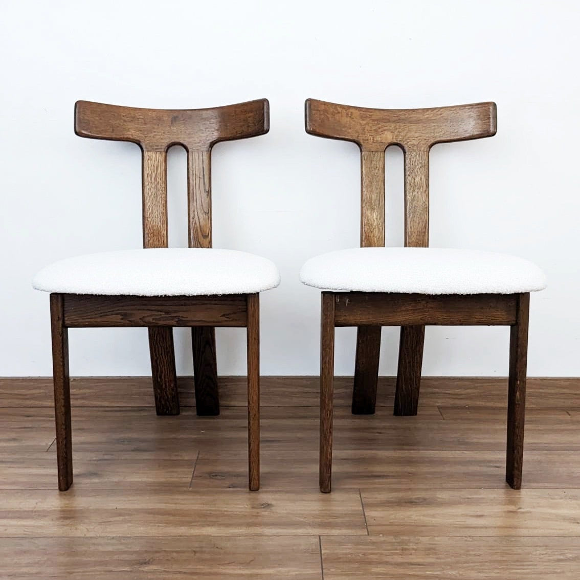 6 chaises T design scandinave