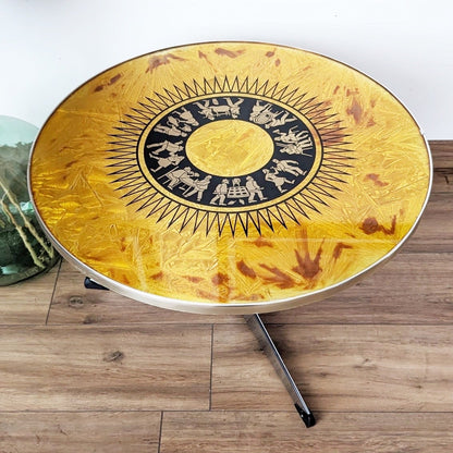 Table basse vintage Metakor