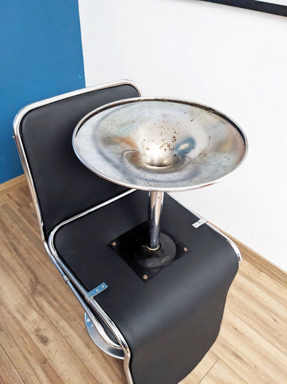 Lot de 4 chaises des années 70