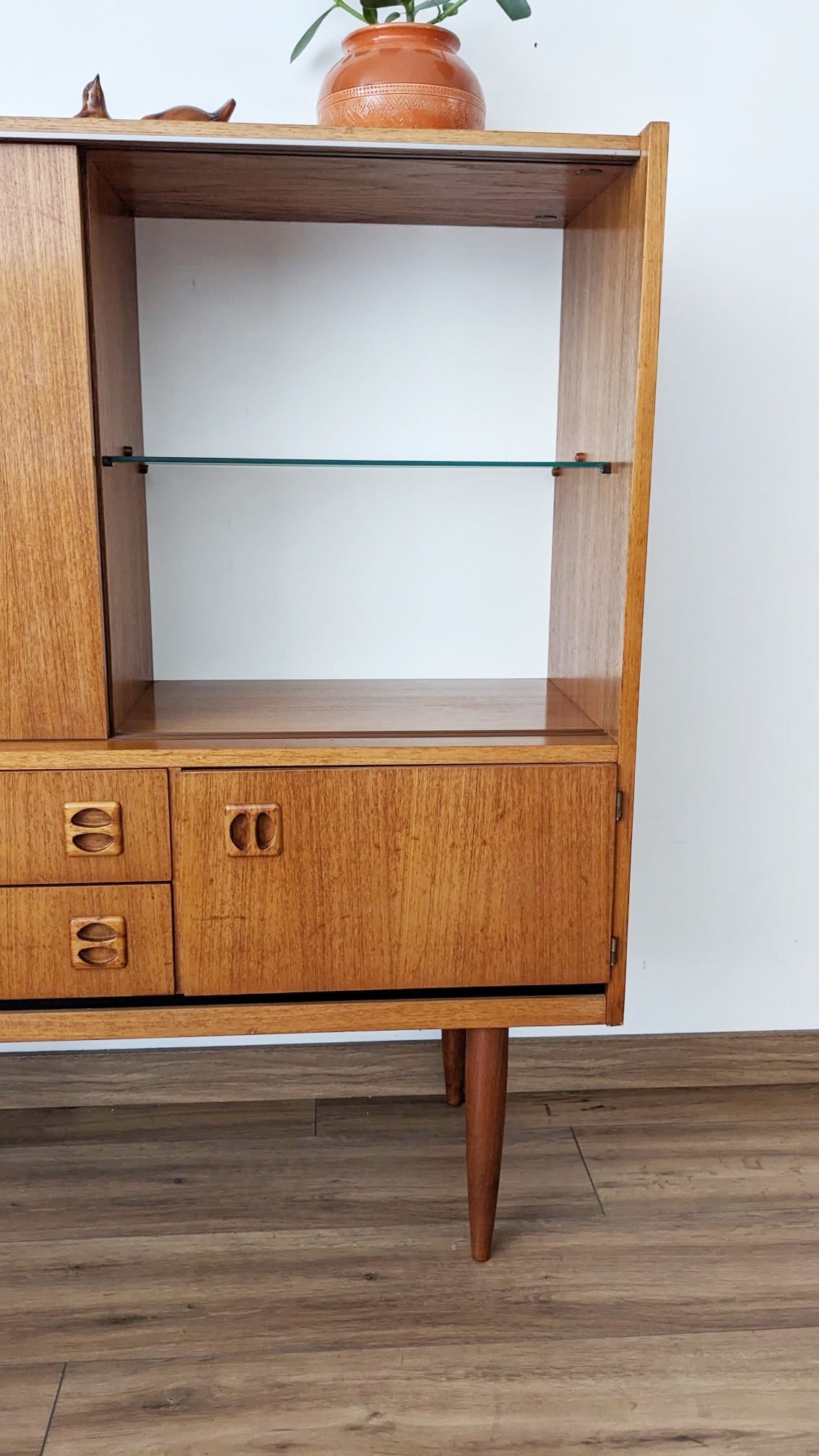 Meuble vitrine scandinave 60's