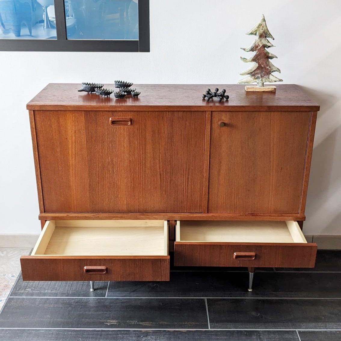 Meuble bar scandinave des années 60