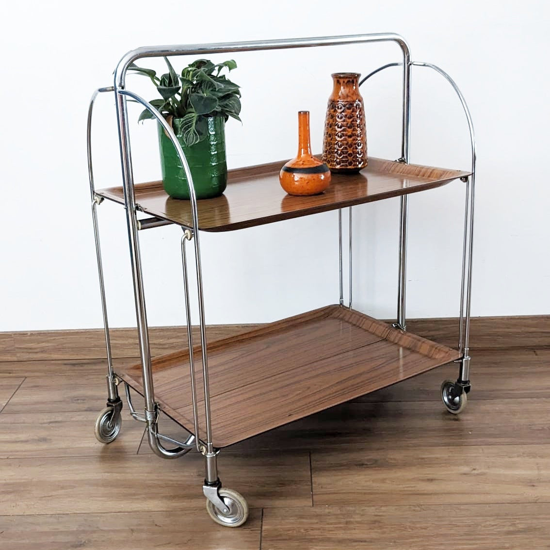 Desserte pliante vintage