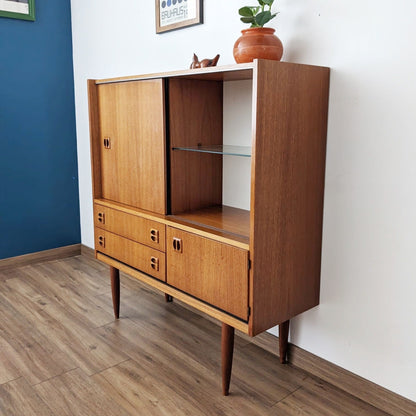 Meuble vitrine scandinave 60's