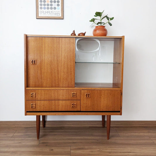 Meuble vitrine scandinave 60's