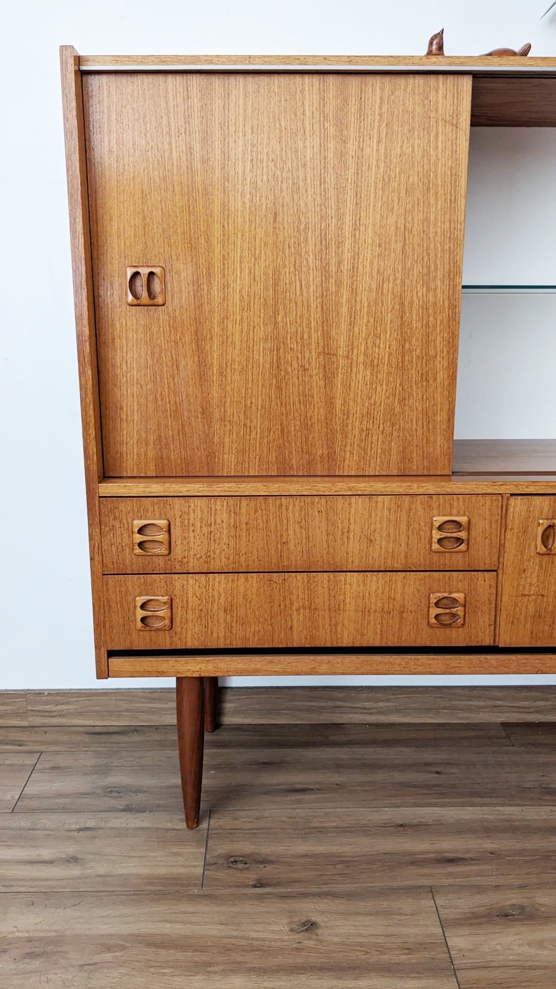 Meuble vitrine scandinave 60's