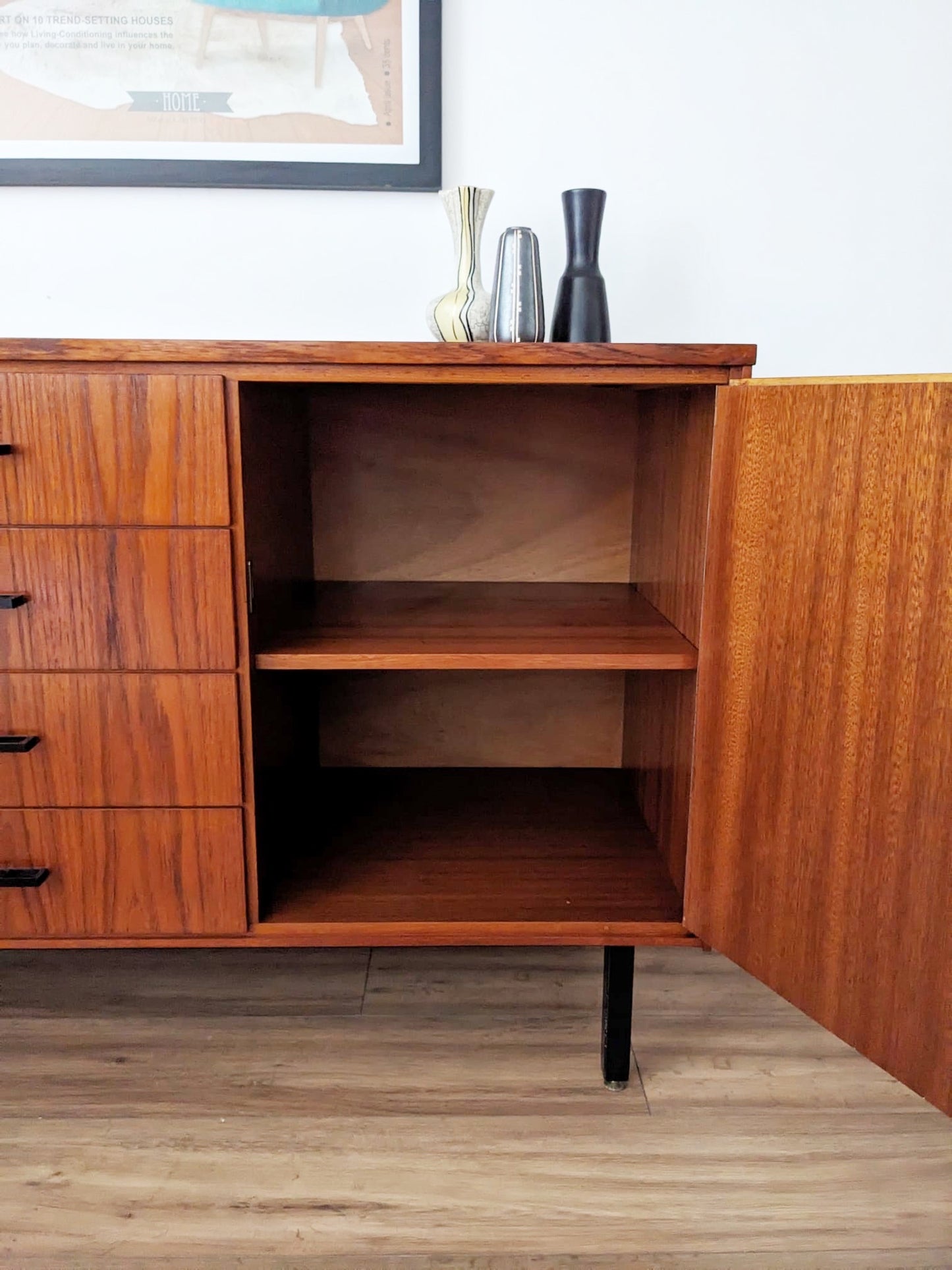 Enfilade vintage des années 60