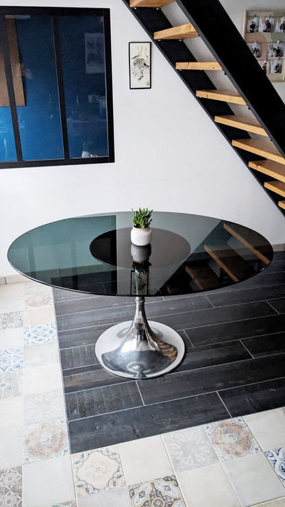 Table Space Age ovale