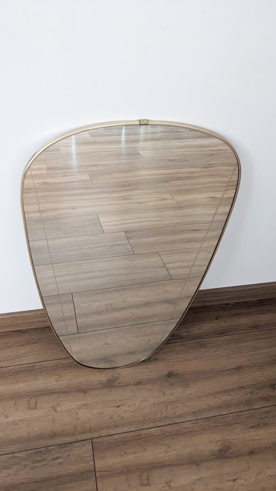 Miroir asymétrique vintage