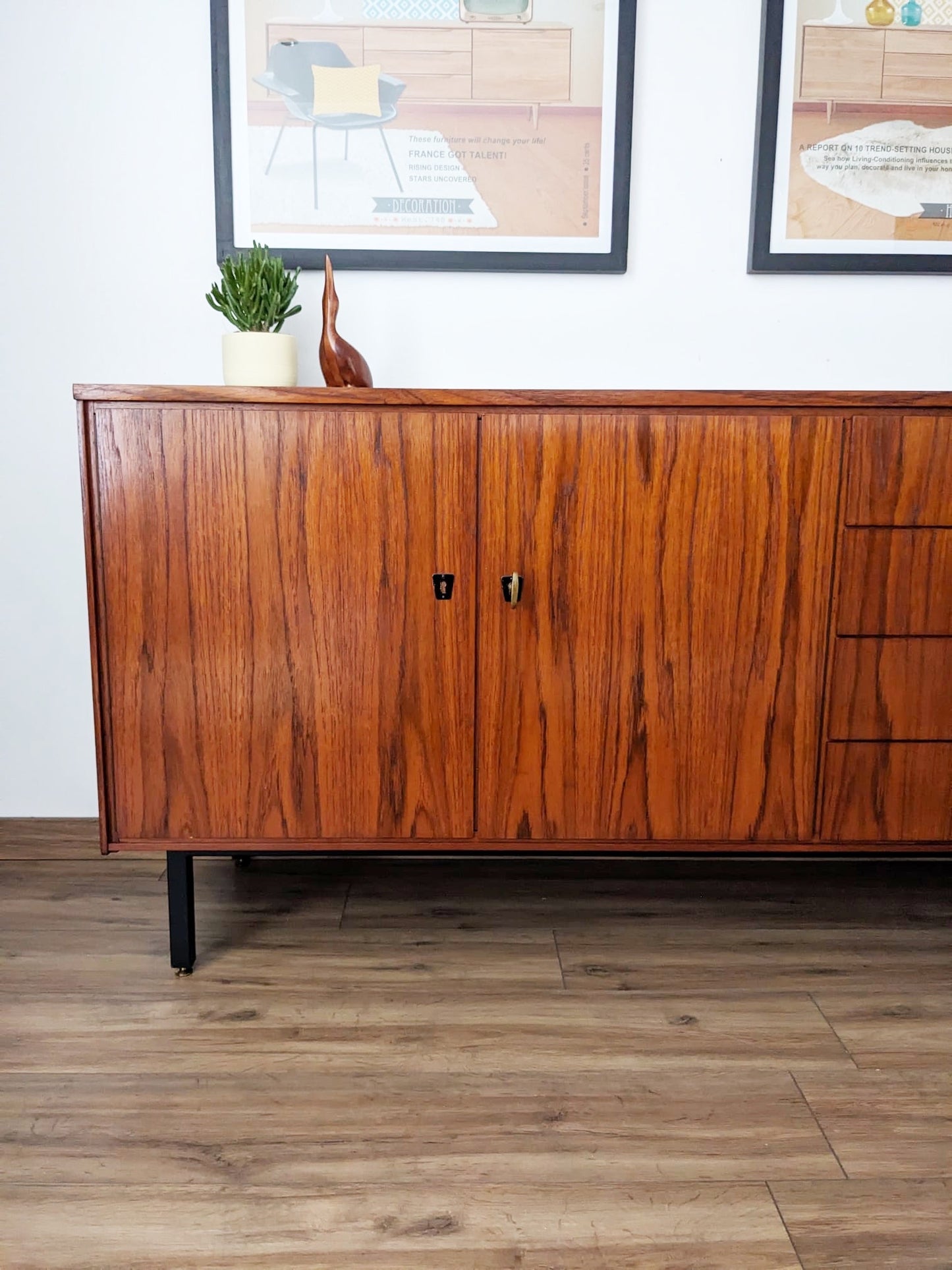 Enfilade vintage des années 60