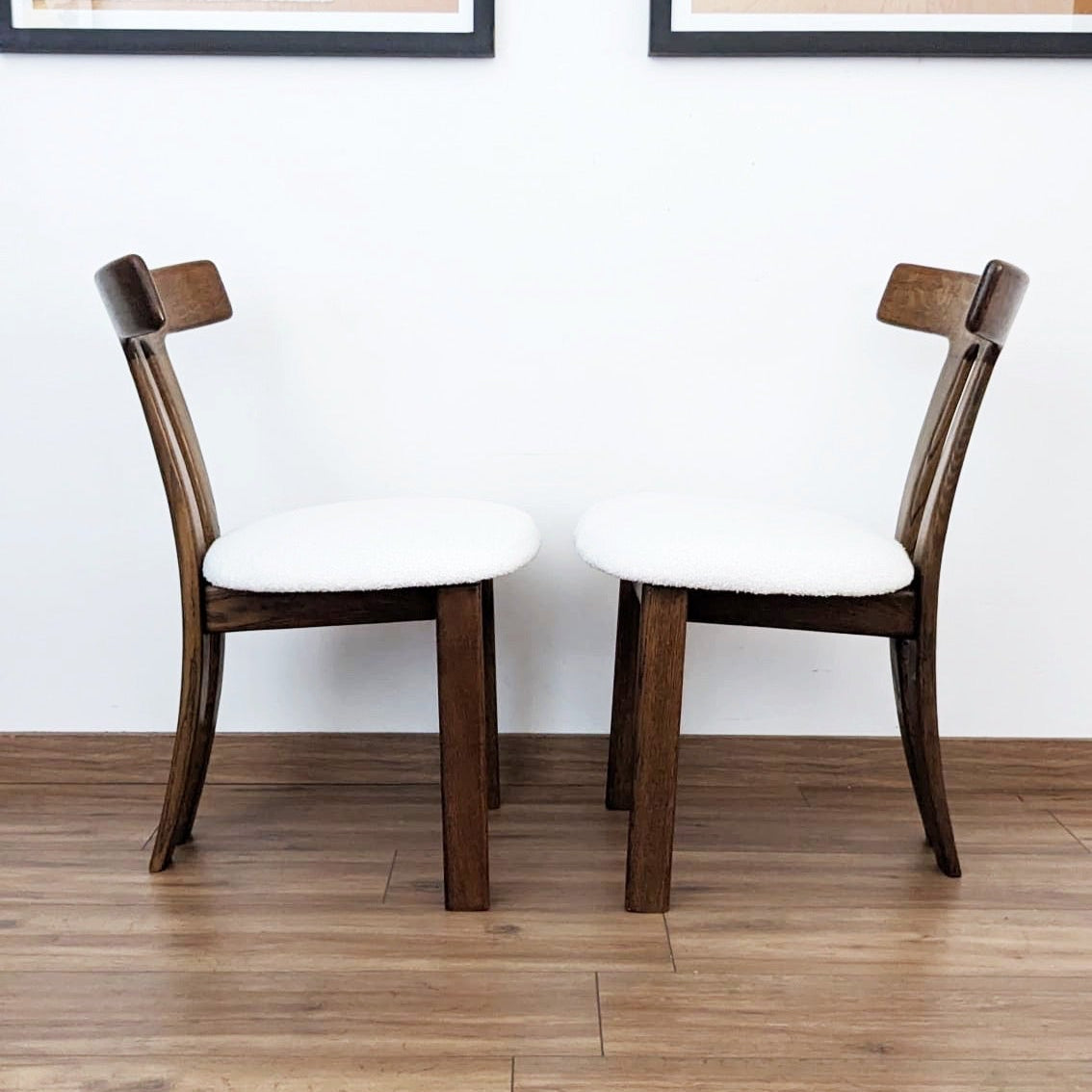 6 chaises T design scandinave