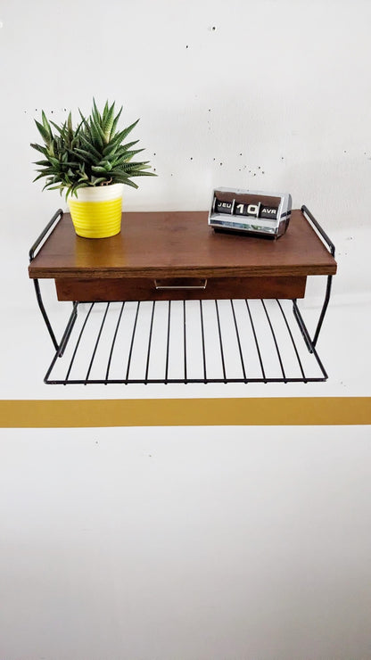 Étagère string / Chevet suspendu vintage