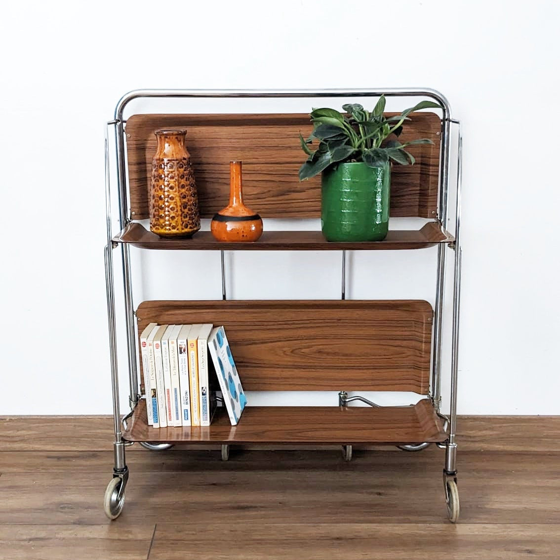 Desserte pliante vintage