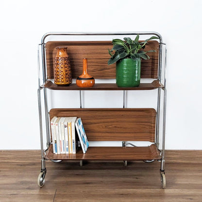 Desserte pliante vintage