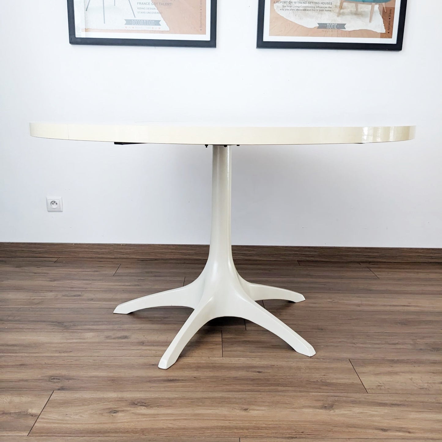 Table et chaises Space Age par Konrad Schäfer pour Lübke 1969