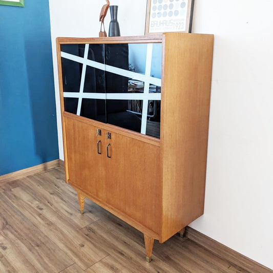 Meuble vitrine mid-century