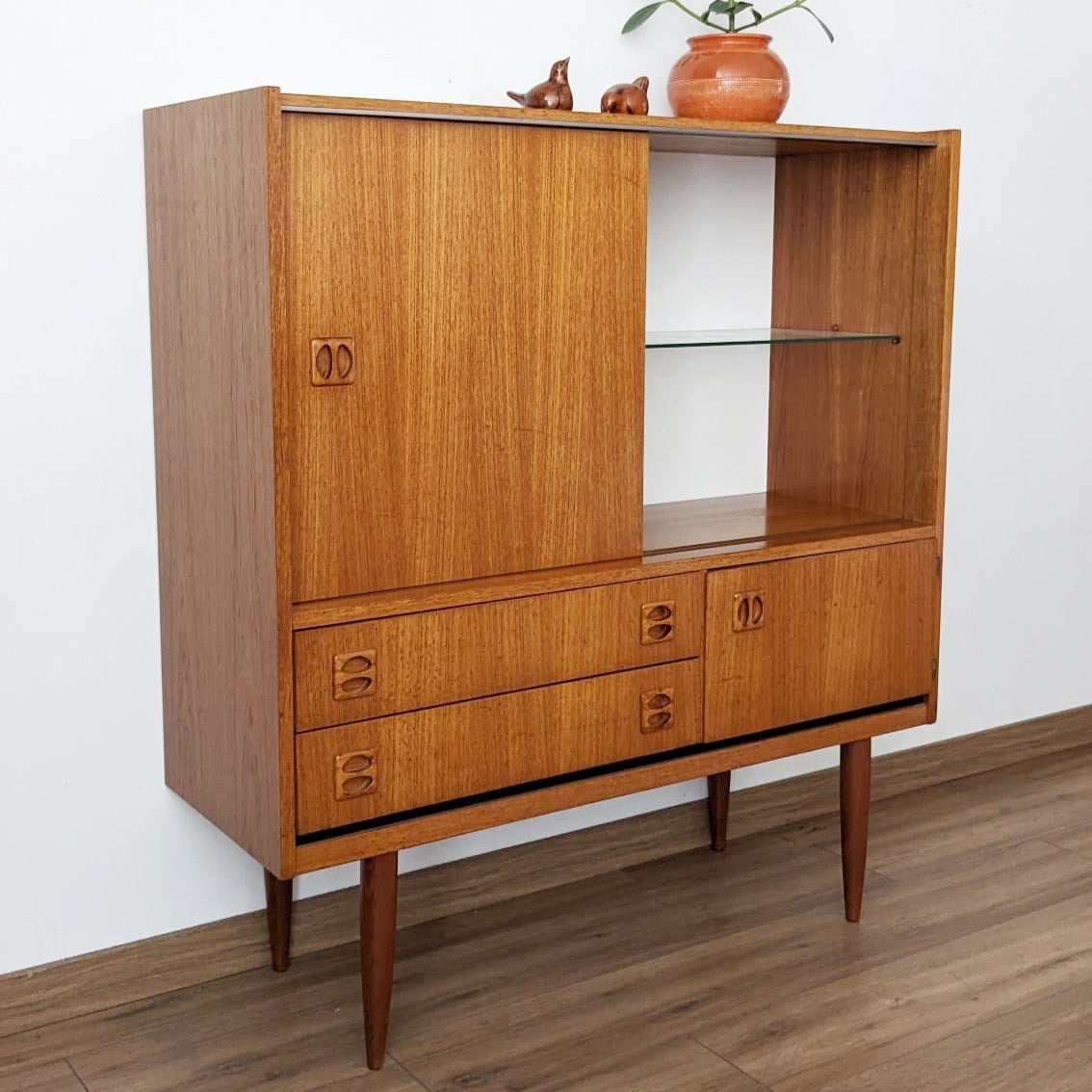 Meuble vitrine scandinave 60's