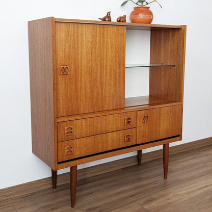 Meuble vitrine scandinave 60's