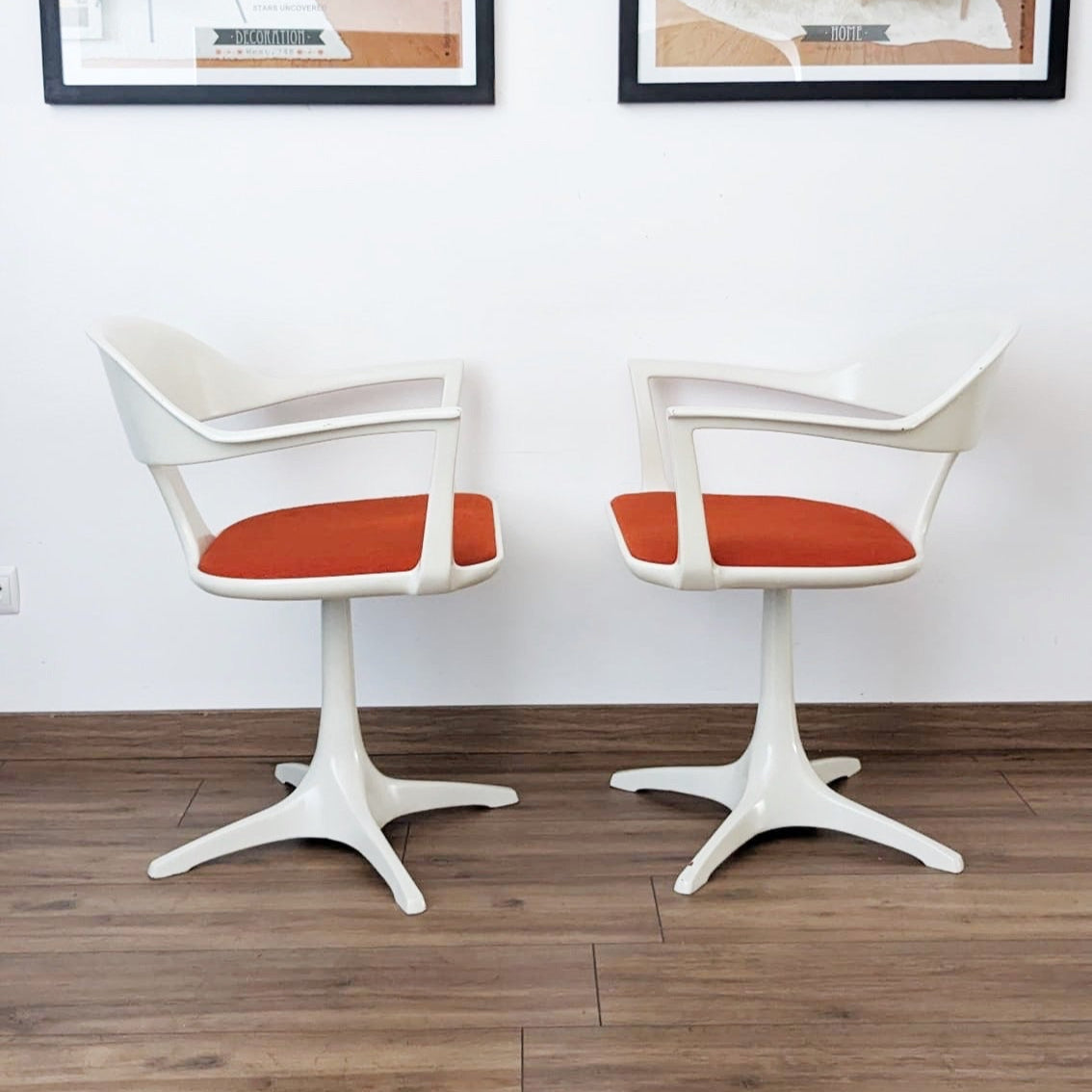 Table et chaises Space Age par Konrad Schäfer pour Lübke 1969