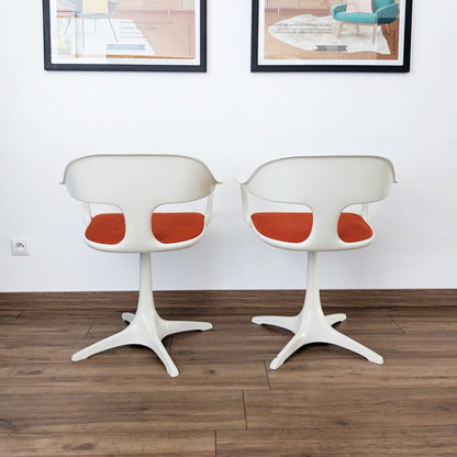 Table et chaises Space Age par Konrad Schäfer pour Lübke 1969