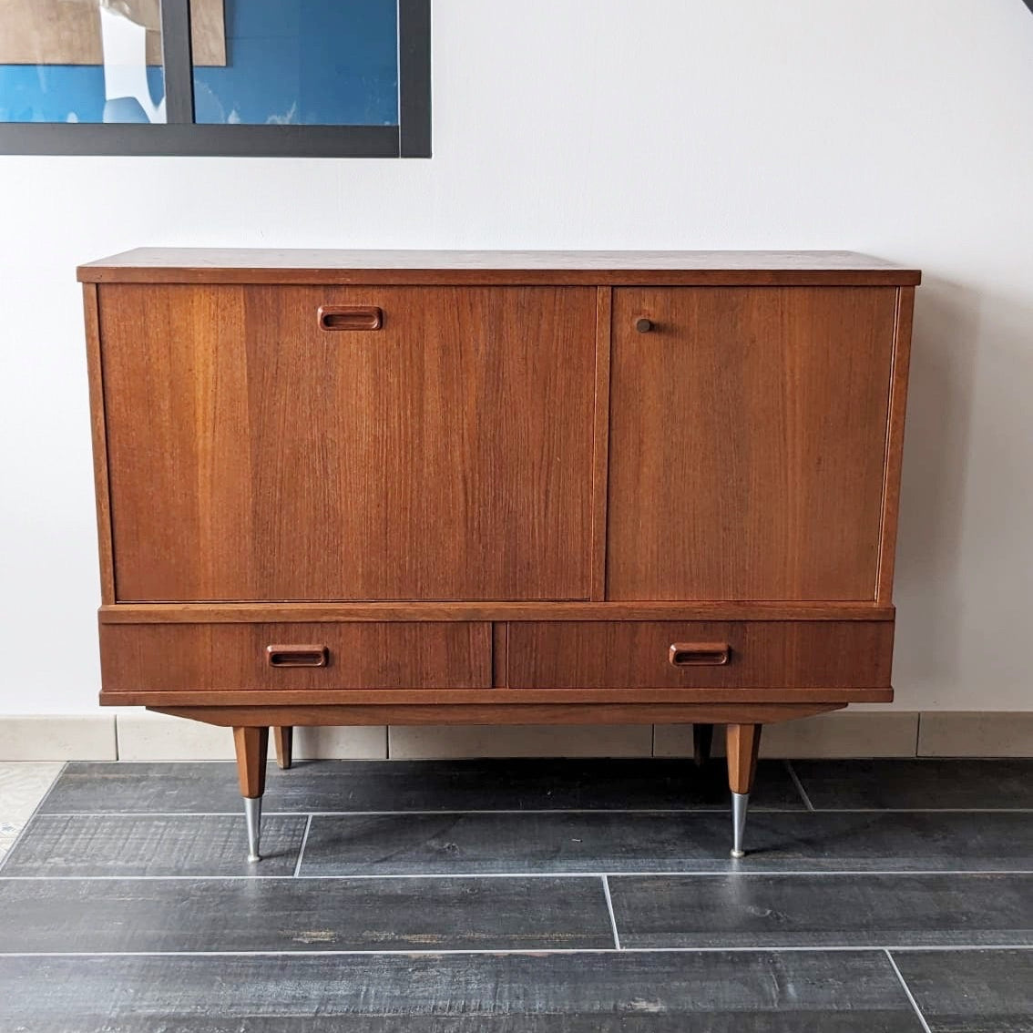 Meuble bar scandinave des années 60