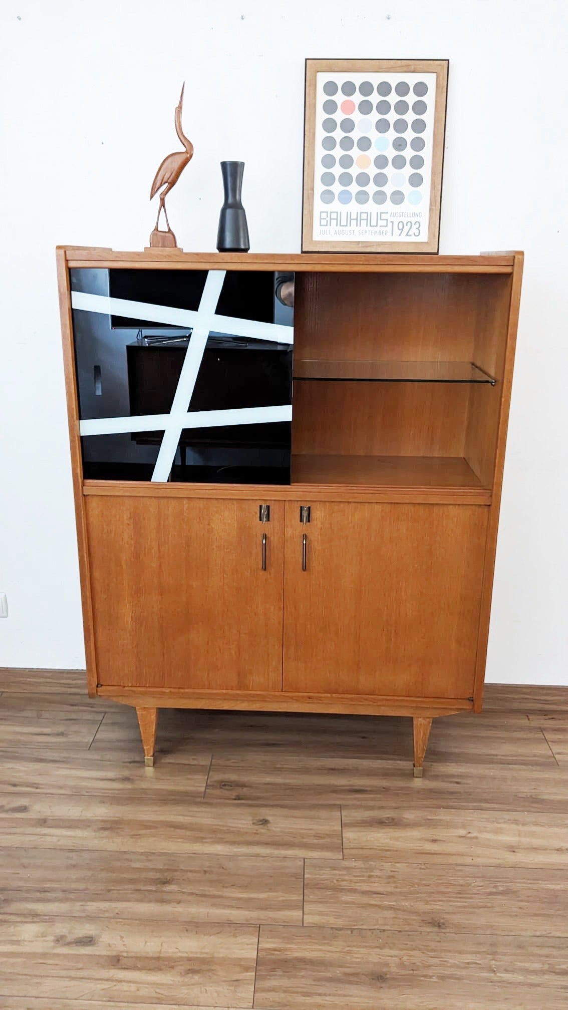 Meuble vitrine mid-century