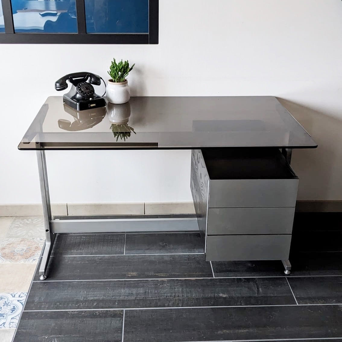 Bureau vintage des années 70