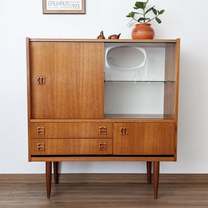 Meuble vitrine scandinave 60's