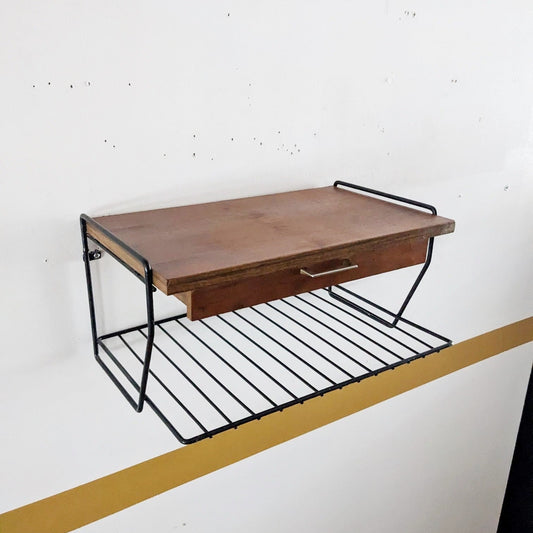 Étagère string / Chevet suspendu vintage
