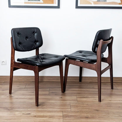 6 chaises des années 70