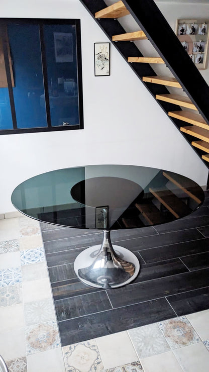 Table Space Age ovale