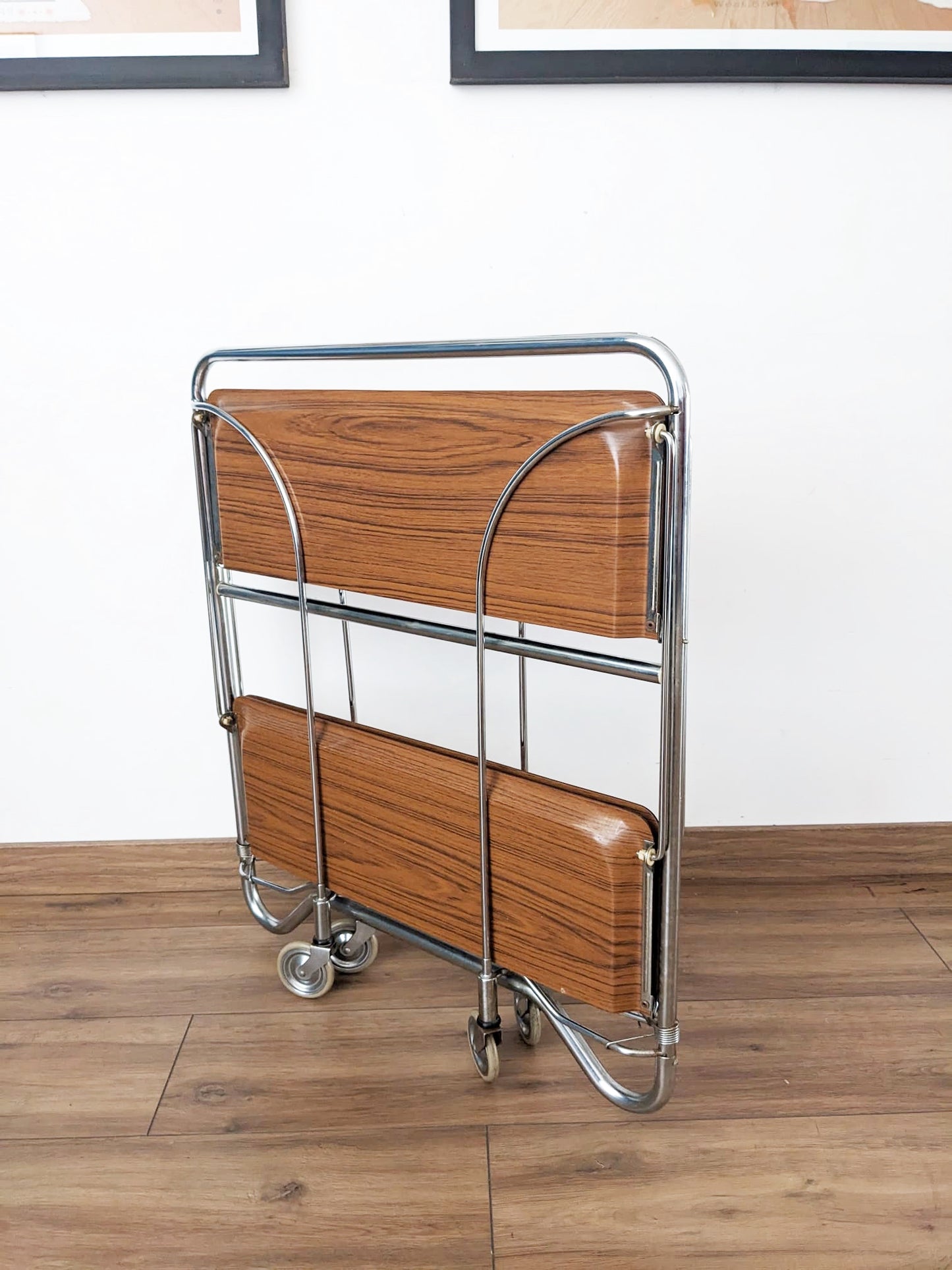 Desserte pliante vintage