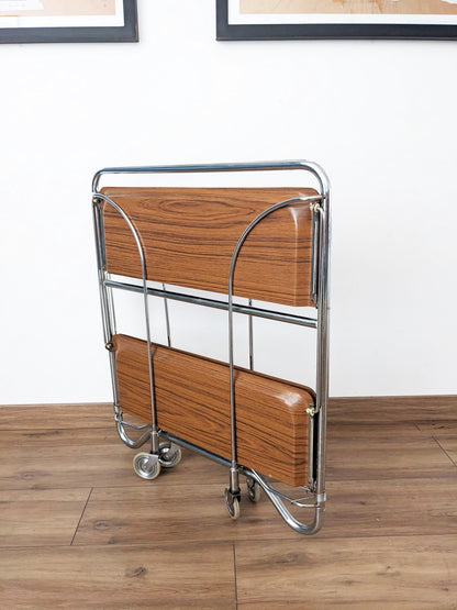 Desserte pliante vintage