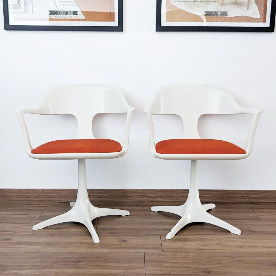 Table et chaises Space Age par Konrad Schäfer pour Lübke 1969