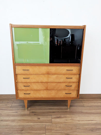 Meuble vitrine des années 60