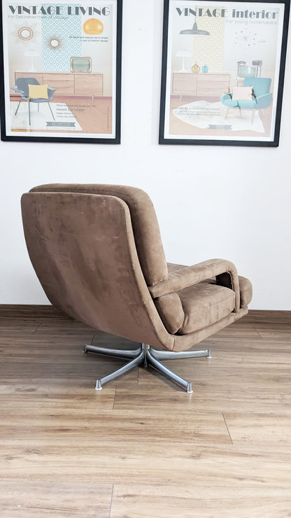 Fauteuil vintage modèle "Don" Walter Knoll & Bernd Münzebrock