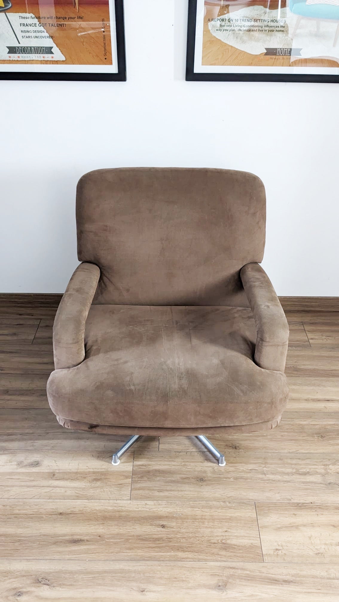 Fauteuil vintage modèle "Don" Walter Knoll & Bernd Münzebrock